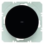 BERKER - KNX-RF R.x Wandsender 1fach flach schwarz glänzend