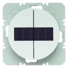 BERKER - KNX-RF R.x Wandsender 2fach flach Solar polarweiß glänzend