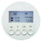 BERKER - KNX-RF R.x Jalousie-Schaltuhr polarweiß glänzend