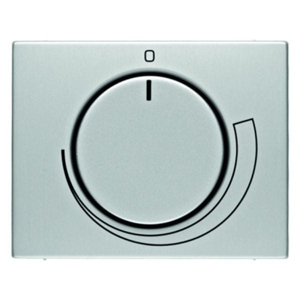 BERKER - K.5 Zentralstück für Drehzahlsteller Aluminium