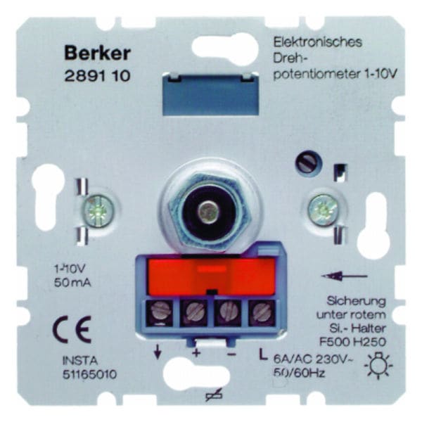 BERKER - Dreh-Potentiometer 1-10 V mit Schaltfunktion Up