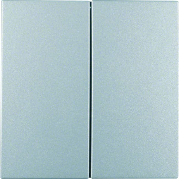BERKER - S.1/B.x .net Taste 2fach alu matt