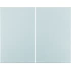 BERKER - KNX-RF K.5 Taste 2fach Aluminium lackiert