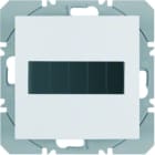 BERKER - KNX-RF S.1/B.x Wandsender 1fach flach Solar polarweiß glänzend