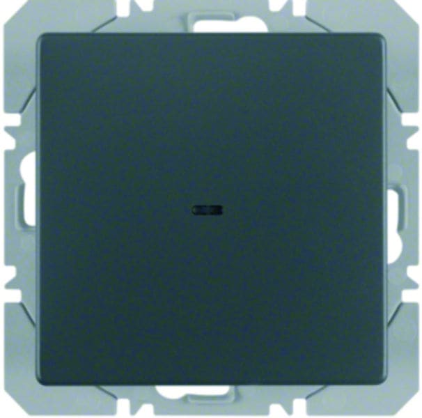 BERKER - KNX-RF Q.x Wandsender 1fach flach anthrazit samt