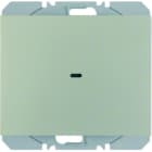 BERKER - KNX-RF K.5 Wandsender 1fach flach Edelstahl lackiert