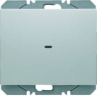 BERKER - KNX-RF K.5 Wandsender 1fach flach Aluminium lackiert