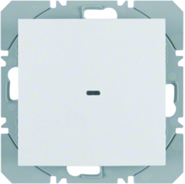 BERKER - KNX-RF S.1/B.x Wandsender 1fach flach polarweiß matt