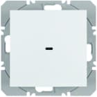 BERKER - KNX-RF S.1/B.x Wandsender 1fach flach polarweiß glänzend