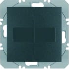 BERKER - KNX-RF S.1/B.x Wandsender 2fach flach Solar anthrazit matt