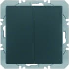 BERKER - KNX-RF Q.x Wandsender 2fach flach anthrazit samt