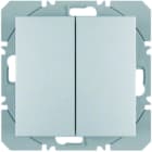 BERKER - KNX-RF S.1/B.x Wandsender 2fach flach alu matt