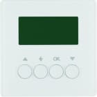 BERKER - KNX-RF Q.x Jalousie-Schaltuhr quicklink, polarweiß samt