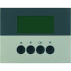 BERKER - KNX-Funk K.5 Jalousie-Schaltuhr Edelstahl lackiert