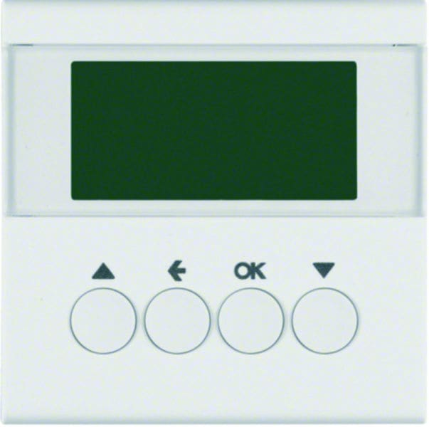 BERKER - KNX-RF S.1/B.x Jalousie-Schaltuhr polarweiß matt