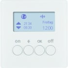 BERKER - KNX-Funk Q.x Zeitschaltuhr quicklink, polarweiß samt