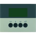 BERKER - KNX-Funk K.5 Zeitschaltuhr Edelstahl lackiert