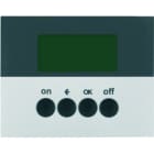 BERKER - KNX-Funk K.5 Zeitschaltuhr Aluminium lackiert