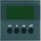 BERKER - KNX-RF S.1/B.x Zeitschaltuhr anthrazit matt
