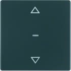 BERKER - Q.x .net Jalousie Taste anthrazit samt