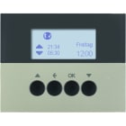 BERKER - K.5 .net Jalousie Schaltuhr Edelstahl lackiert