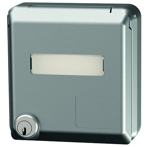 MENNEKES - UP CEPEX-Leergehäuse silber f. RJ45 Datendose N136104070