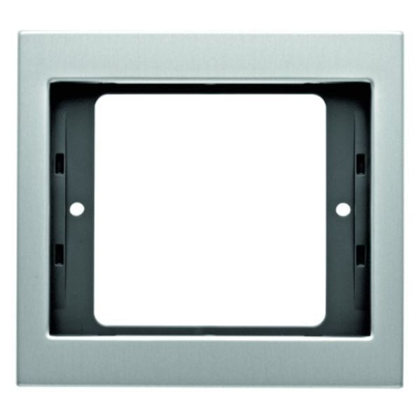 BERKER - K.5 Rahmen 1fach Aluminium