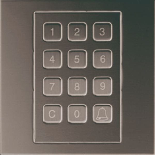 ELCOM - CLM-200 Codeschloss Modul EB Edelstahl matt MODESTA