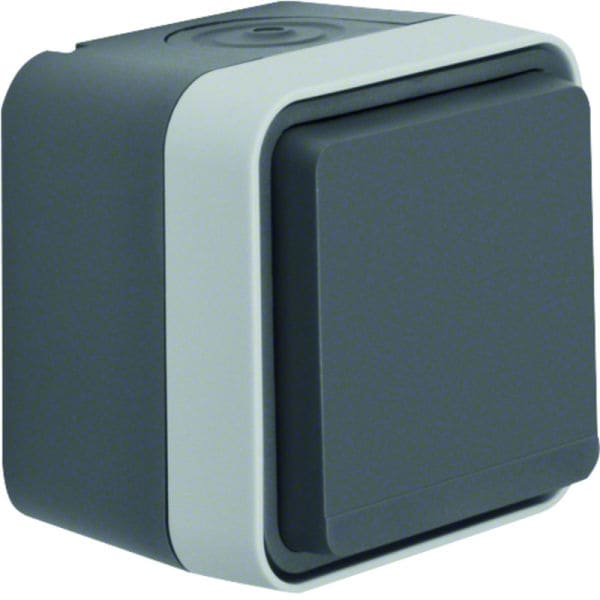 BERKER - W.1 SSD grau/lichtgrau matt