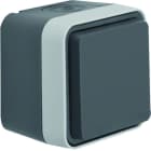 BERKER - W.1 SSD grau/lichtgrau matt