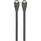 RUTENBECK - HDMI-Endgeräte-Anschlusskabel, 2m, anschlußfertig, schwarz