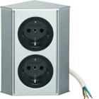 BERKER - INTEGRO TWIN-Box mit 2 SSD chrom matt/schwarz glänzend