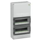 SPELSBERG - Kleinverteiler, grau, IP65, 28 TE, Schlagfestigkeit IK08, AK-F 28 Plus