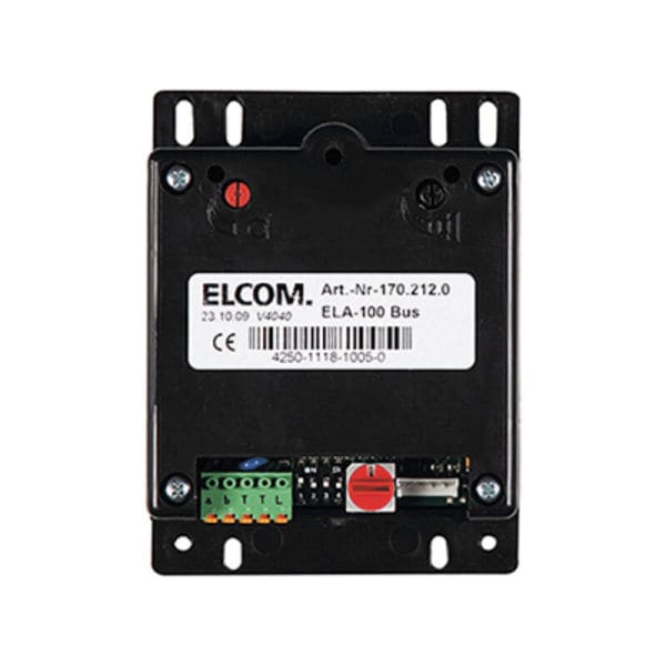 ELCOM - ELA-100 Türlautsprecher EB i2Audio schwarz