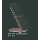 ELCOM - TKU-UNI Tischkonsole Universal für BVF/BFT 210/240/510/540 Edelstahl/Glas