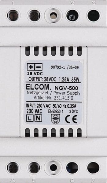 ELCOM - NGV-500 Netzgerät REG 2D-Video lichtgrau