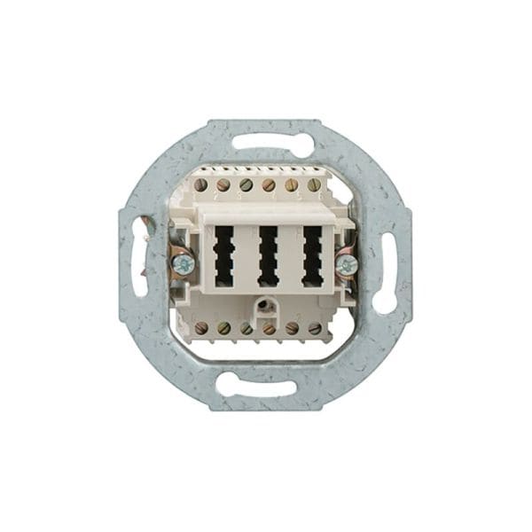 RUTENBECK - TAE-Anschlussdose 2x6/6 NFF Up 0 rw
