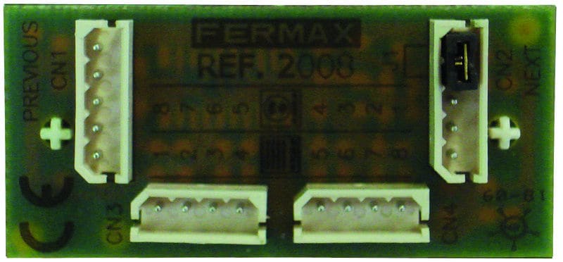 FERMAX - Erweiterungsmodul für den Anschluss von bis zu 8 Ruftasten