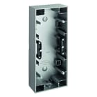 BERKER - K.5 Aufputz-Gehäuse 3fach senkrecht Aluminium