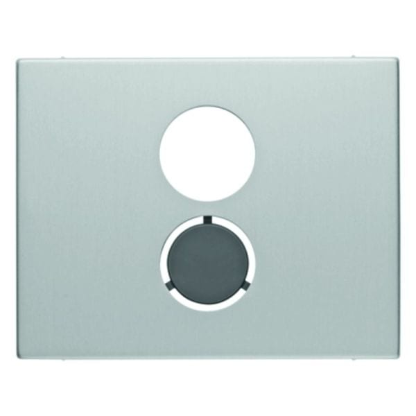 BERKER - K.5 Zentralstück für Laut- sprecherdose, Aluminium