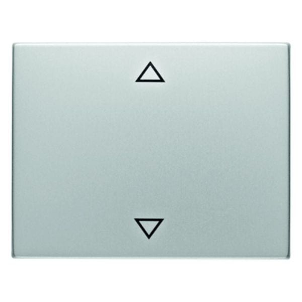 BERKER - K.5 Wippe mit Symbolaufdruck Pfeile Aluminium