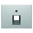 BERKER - K.5 Zentralstück für UAE-Dose 1fach Aluminium