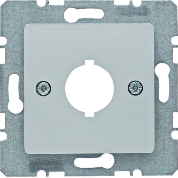 BERKER - K.5 Zentralplatte für Melde- und Befehlsgerät 18,8mm Aluminium