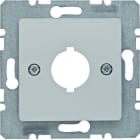 BERKER - K.5 Zentralplatte für Melde- und Befehlsgerät 18,8mm Aluminium
