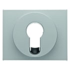 BERKER - K.5 Zentralststück für Schlüsselschalter, Aluminium
