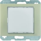 BERKER - K.5 LED-Signallicht weiße Beleuchtung Edelstahl matt