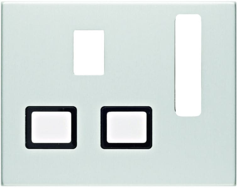 BERKER - K.5 Zentralstück für British Standard SD abschaltbar Alu