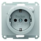 BERKER - K.5 SSD mit FI-Schutzschalter, Aluminium