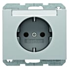 BERKER - K.5 SSD mit Beschriftungsfeld Aluminium