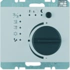 BERKER - KNX K.5 Raumtemperaturregler mit 4fach Tasterschnittstelle Aluminium